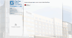 Desktop Screenshot of fairfaxglass.com