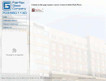 Tablet Screenshot of fairfaxglass.com